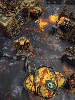 Inferno- 60x44 - Tapis de jeu warhammer 40000