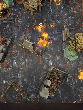 Inferno- 60x44 - Tapis de jeu warhammer 40000