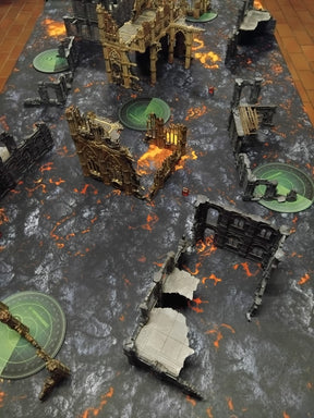 Inferno- 60x44 - Tapis de jeu warhammer 40000
