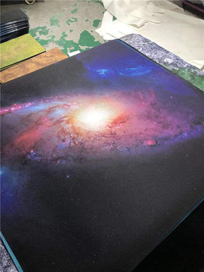 DEEP SPACE - 36X36 - Zone de bataille mousepad