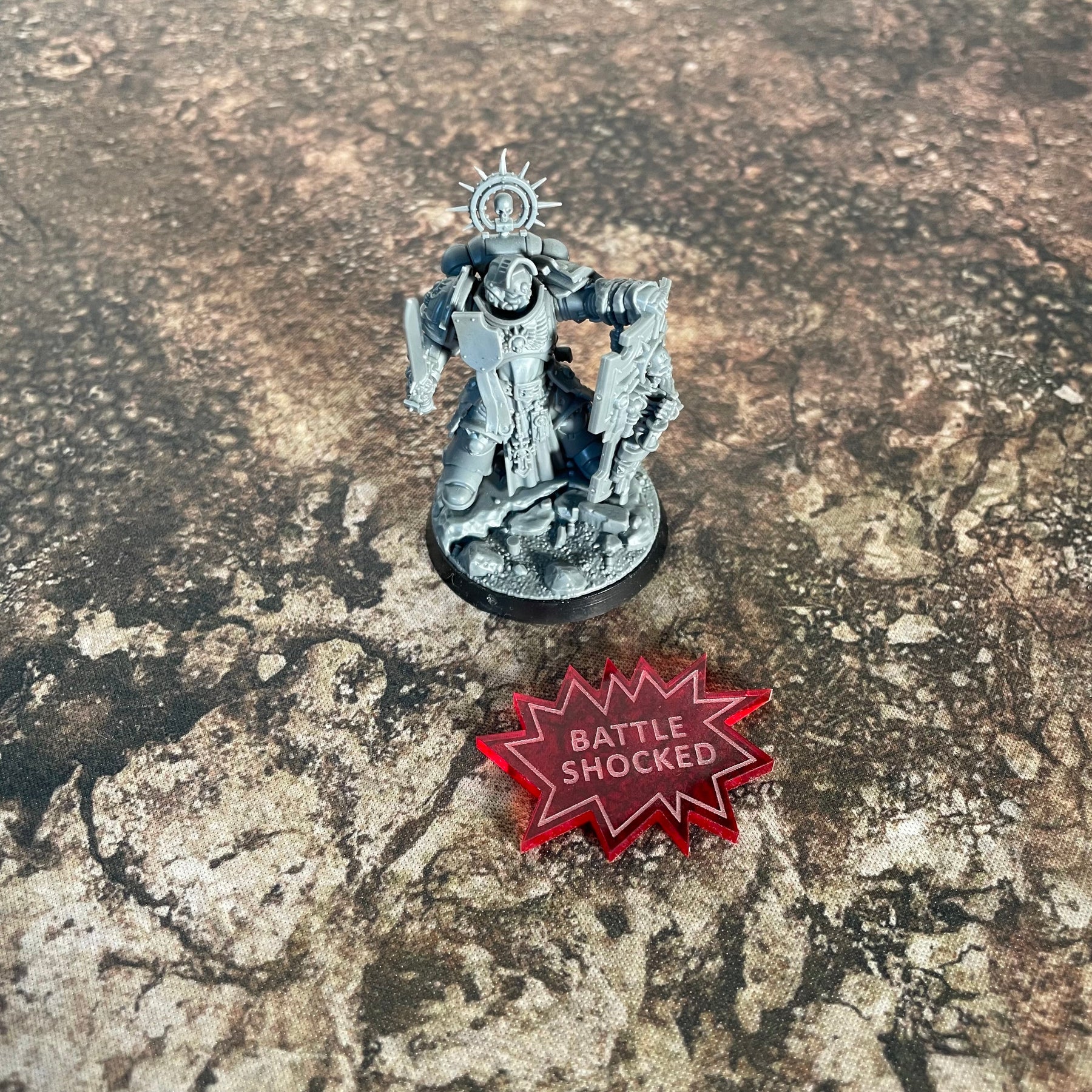 Warhammer 40k 10th Edition Tokens Set - Battle Shocked x5