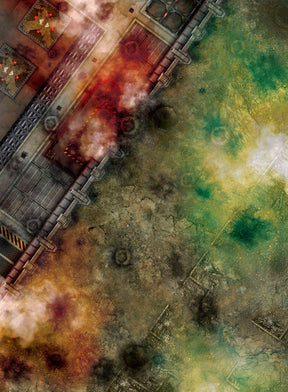 Industry - 72X48 - Game mat Wargame