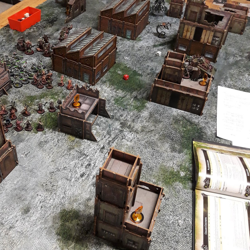 Rocks - 72x48 - Game mat Wargame