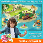 Tapis de jeu pirate “Tortuga Bay” - 150x100cm