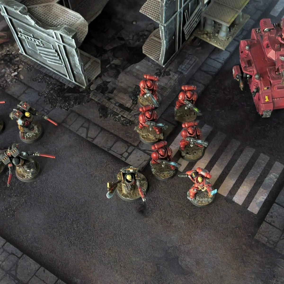 Apocalypse  - 60x44 - Tapis de jeu de guerre urbain