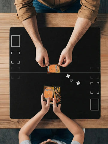 Tapis de jeu pour carte Magic the gathering 2 joueurs Battle mat crank-wargame
