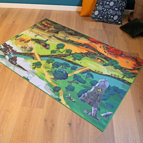 Tapis de jeu exploration pour enfants Geek - 150x100cm - Tapis chifoumi