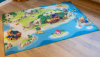 Tapis de jeu exploration pour enfants Geek - 150x100cm - Tapis chifoumi
