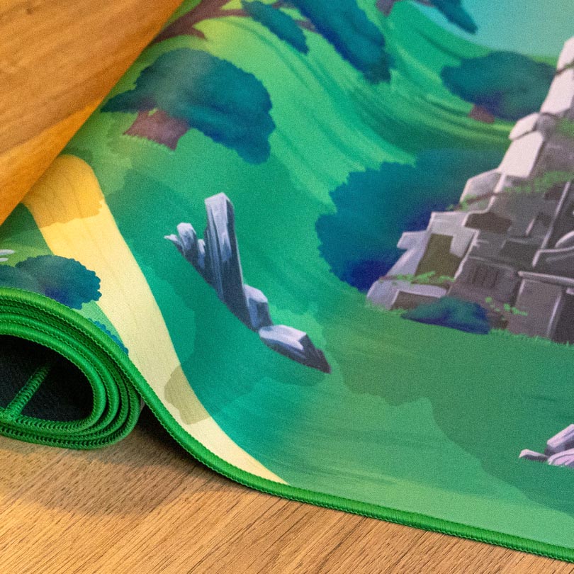 Tapis de jeu exploration pour enfants Geek - 150x100cm - Tapis chifoumi