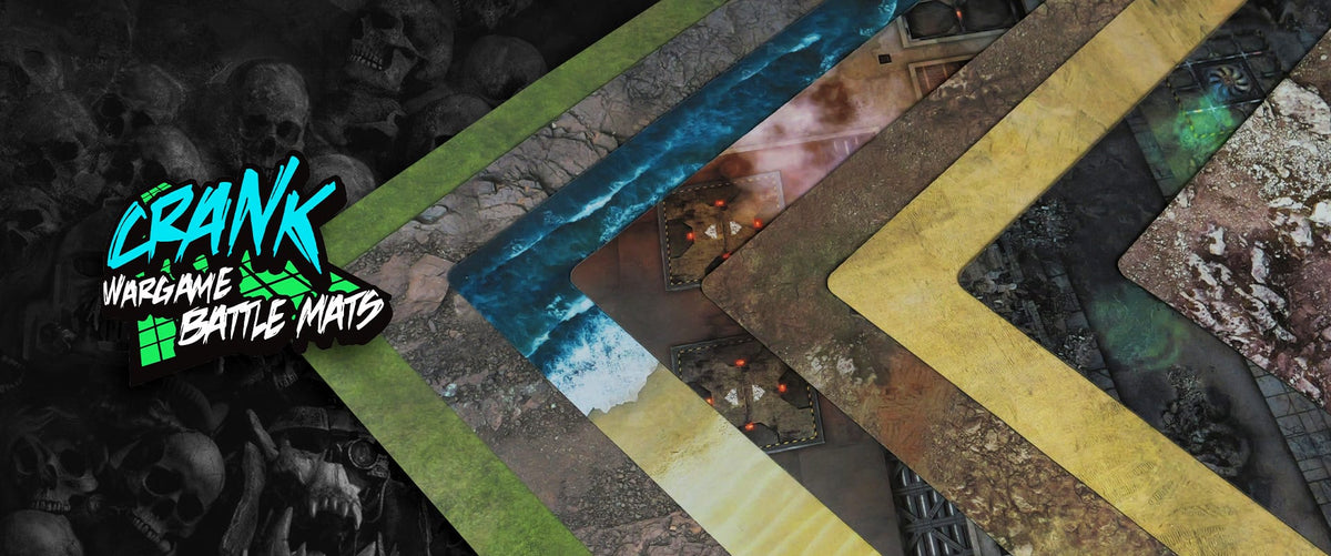 PLAYMATS Tapis De Wargaming 91x183 Cm – Terrain Glacé Pour Vos Batailles épiques !