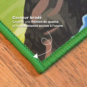 Tapis de jeu exploration pour enfants Geek - 150x100cm - Tapis chifoumi