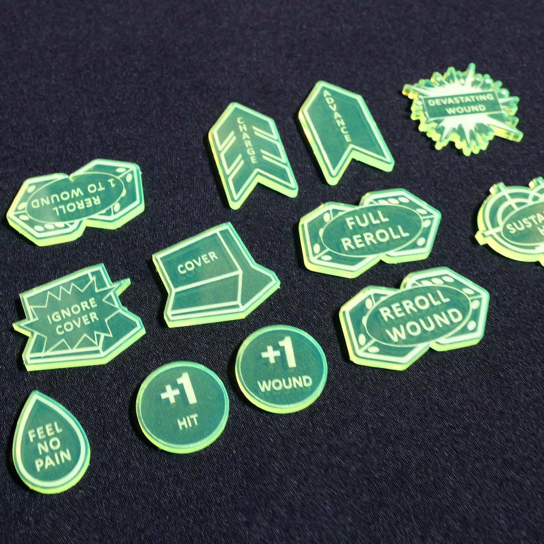 Warhammer 40k 10th Edition Tokens Set - Universel