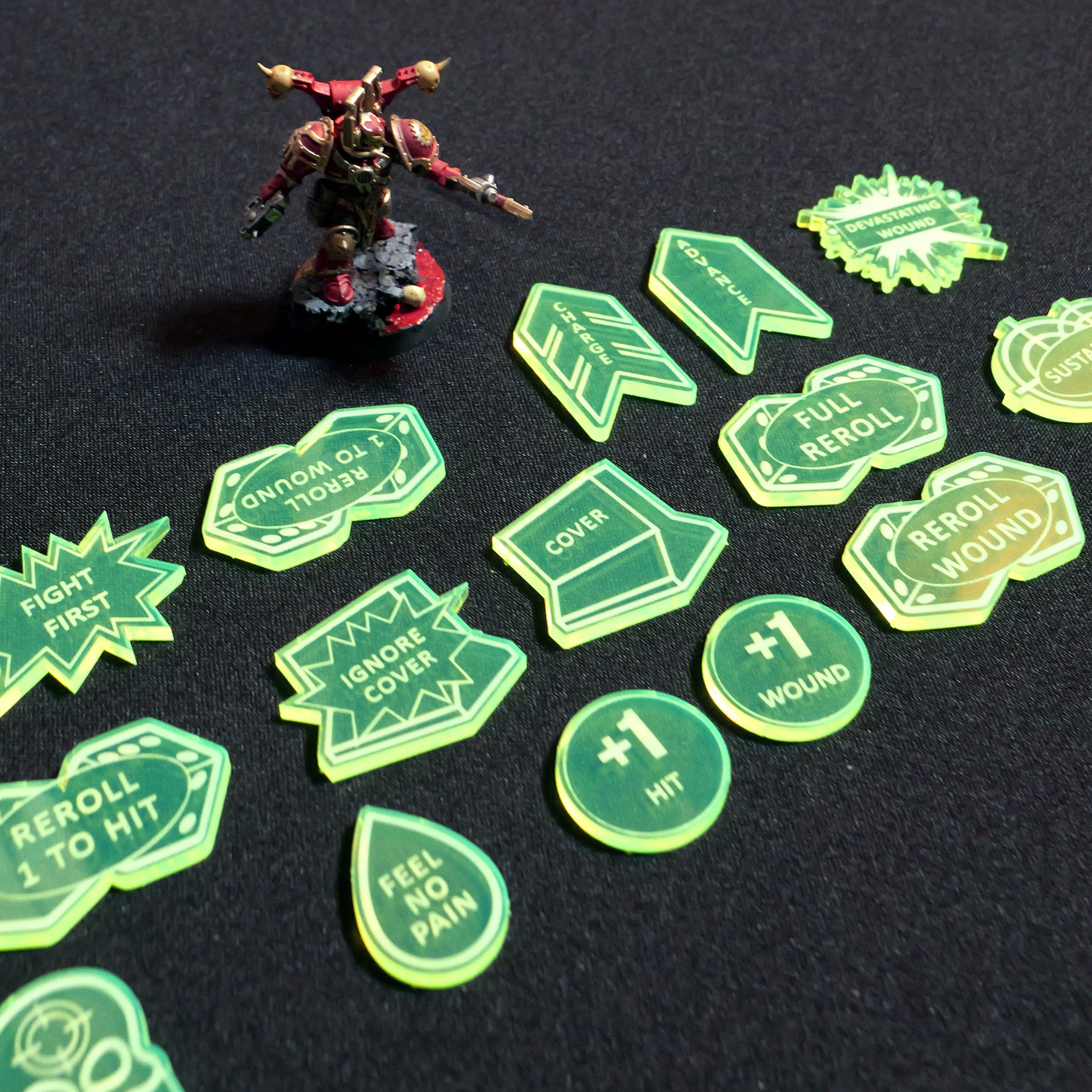 Warhammer 40k 10th Edition Tokens Set - Universel