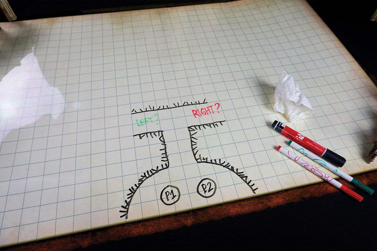 Les cartes pour jeux de rôle, effaçables (pack de 3)