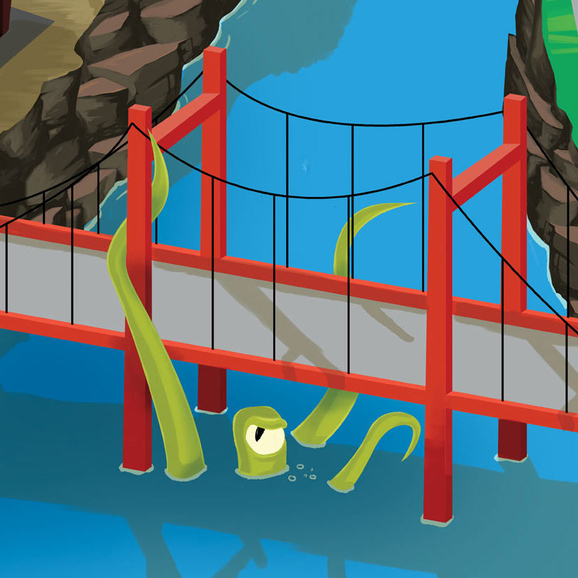 Tapis de jeu exploration pour enfants Geek - 150x100cm - Tapis chifoumi