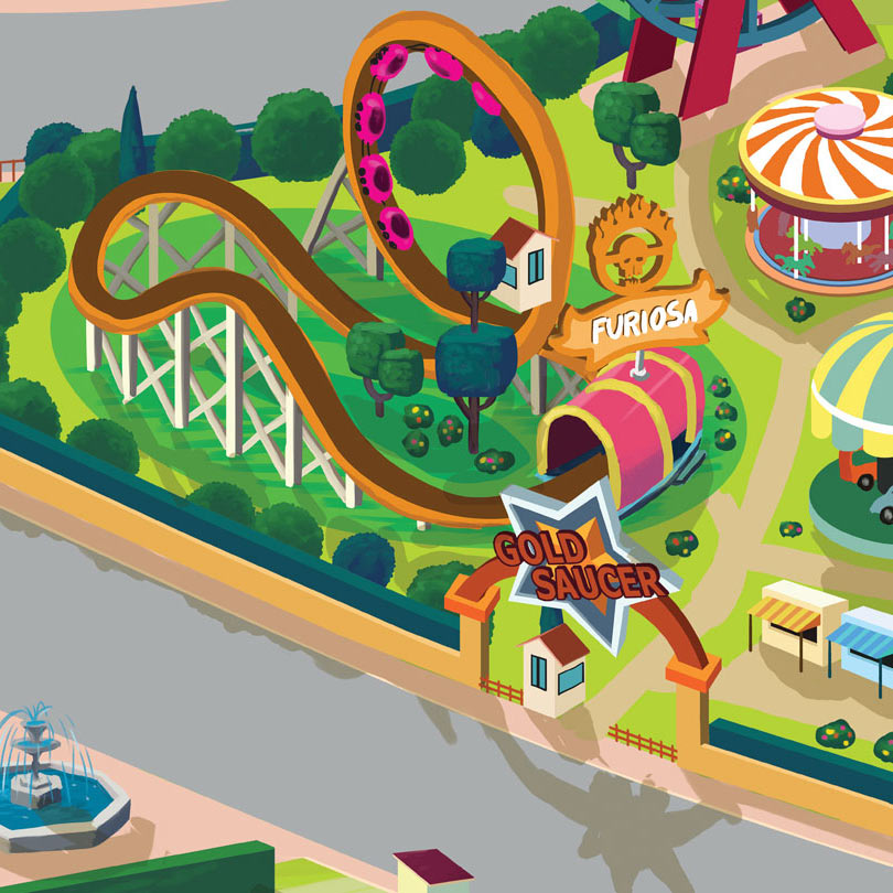 Tapis de jeu exploration pour enfants Geek - 150x100cm - Tapis chifoumi