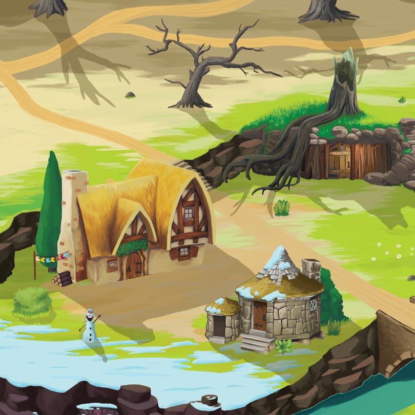 Tapis de jeu exploration pour enfants Geek - 150x100cm - Tapis chifoumi