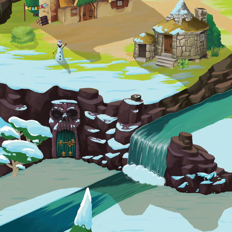 Tapis de jeu exploration pour enfants Geek - 150x100cm - Tapis chifoumi