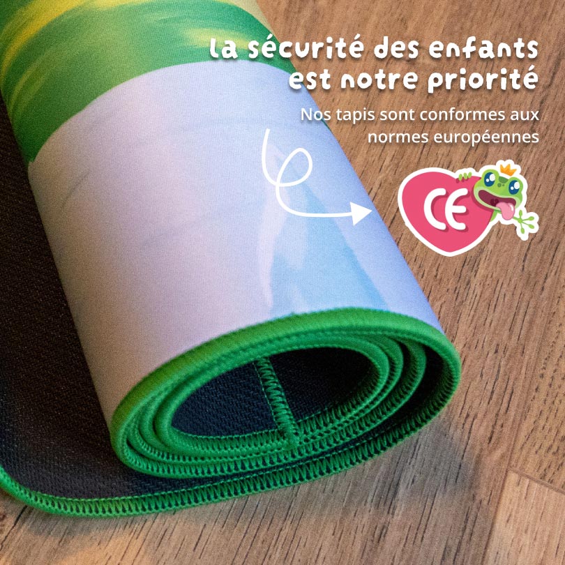 Tapis de jeu exploration pour enfants Geek - 150x100cm - Tapis chifoumi