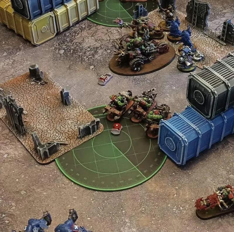 Objectifs x6 -  Néoprène Warhammer 40k - Radar