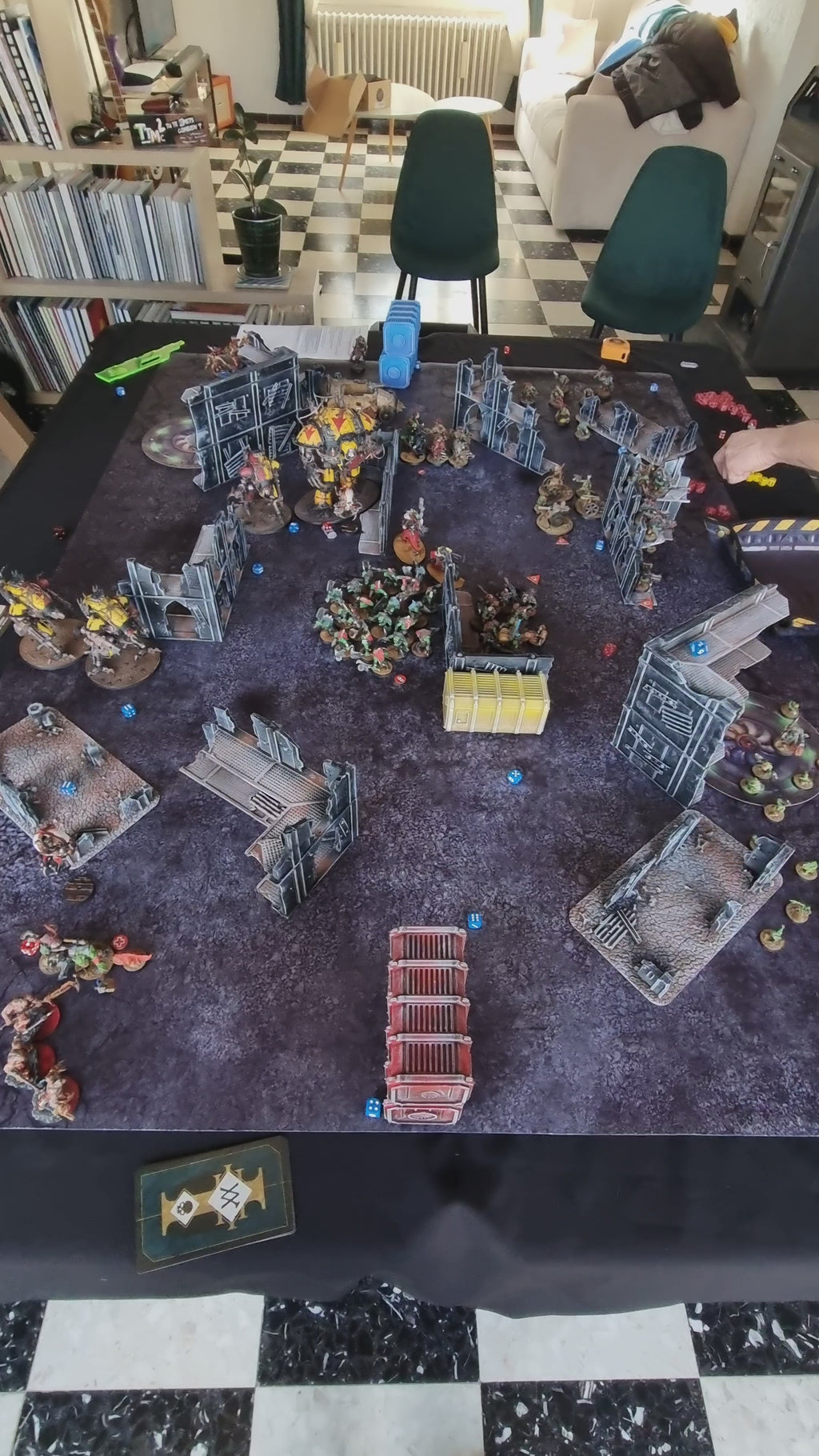 Concrete - 60X44 - Game mat Wargame