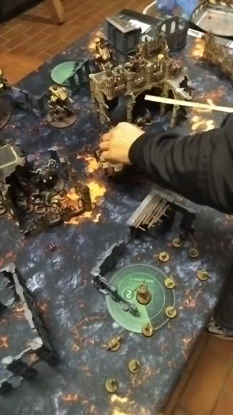 Inferno- 60x44 - Tapis de jeu warhammer 40000