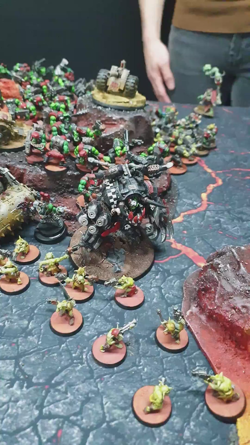 Lava - 60x44 - Game mat Wargame