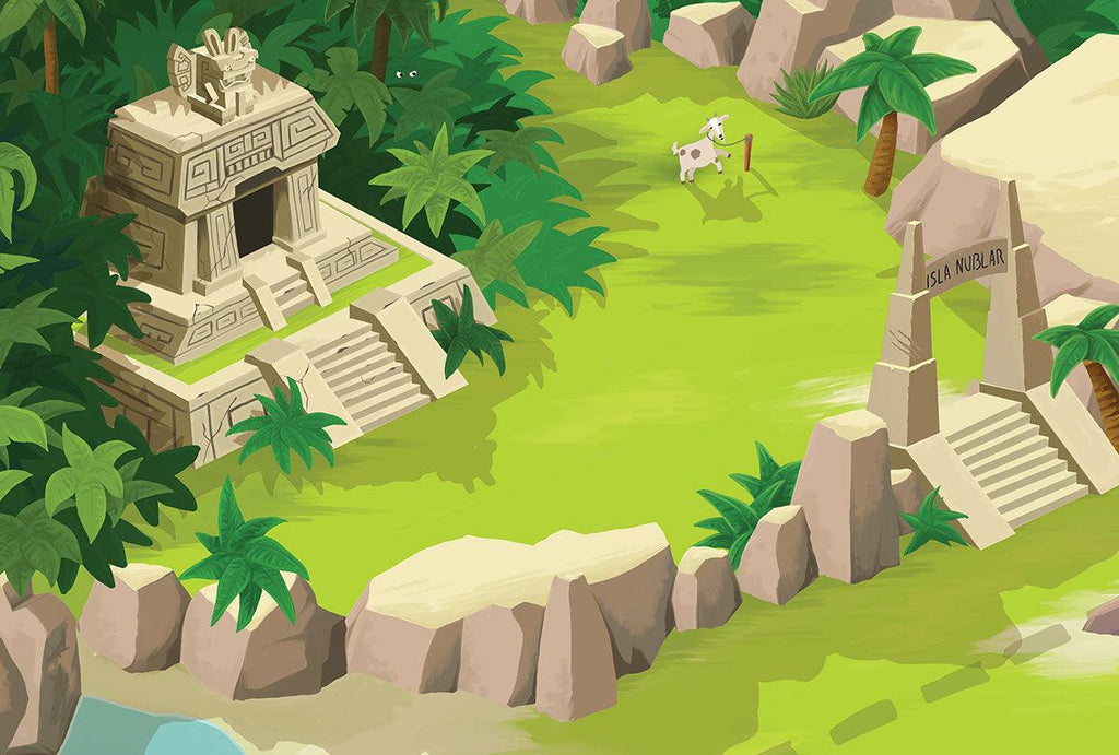 Tapis de jeu exploration pour enfants Geek - 150x100cm - Tapis chifoumi