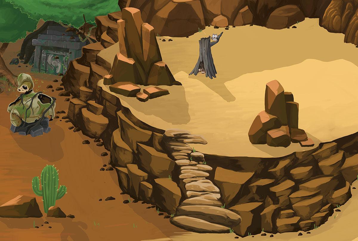 Tapis de jeu exploration pour enfants Geek - 150x100cm - Tapis chifoumi