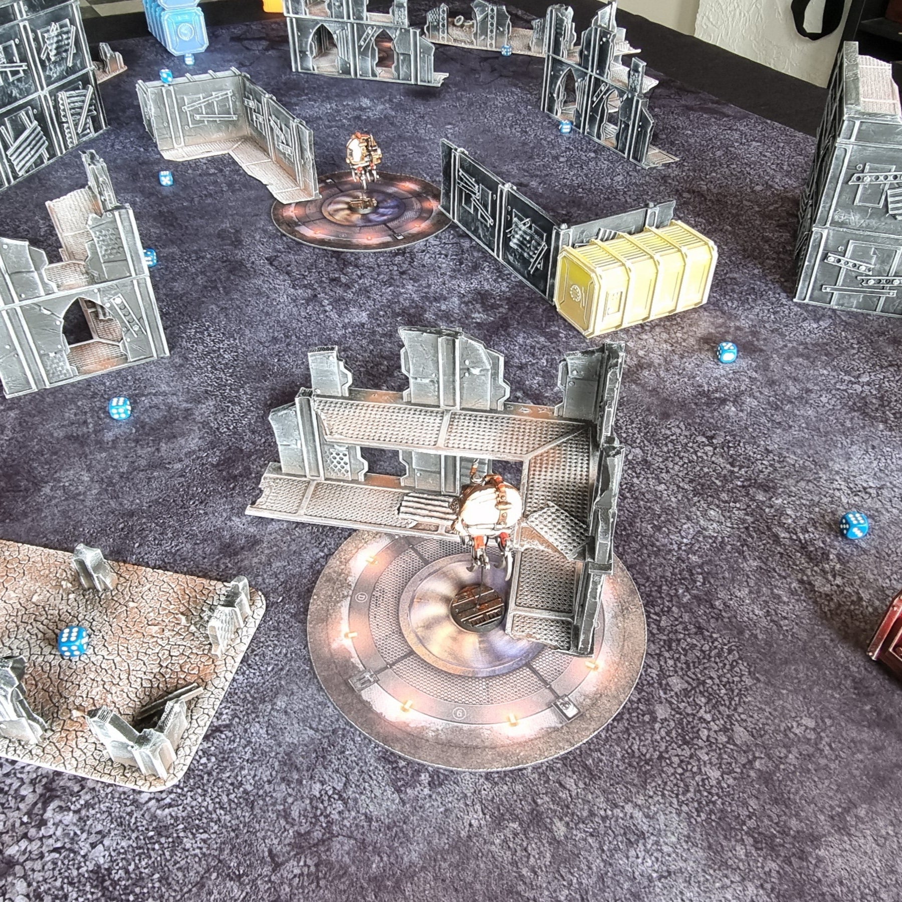 Concrete - 60X44 - Game mat Wargame