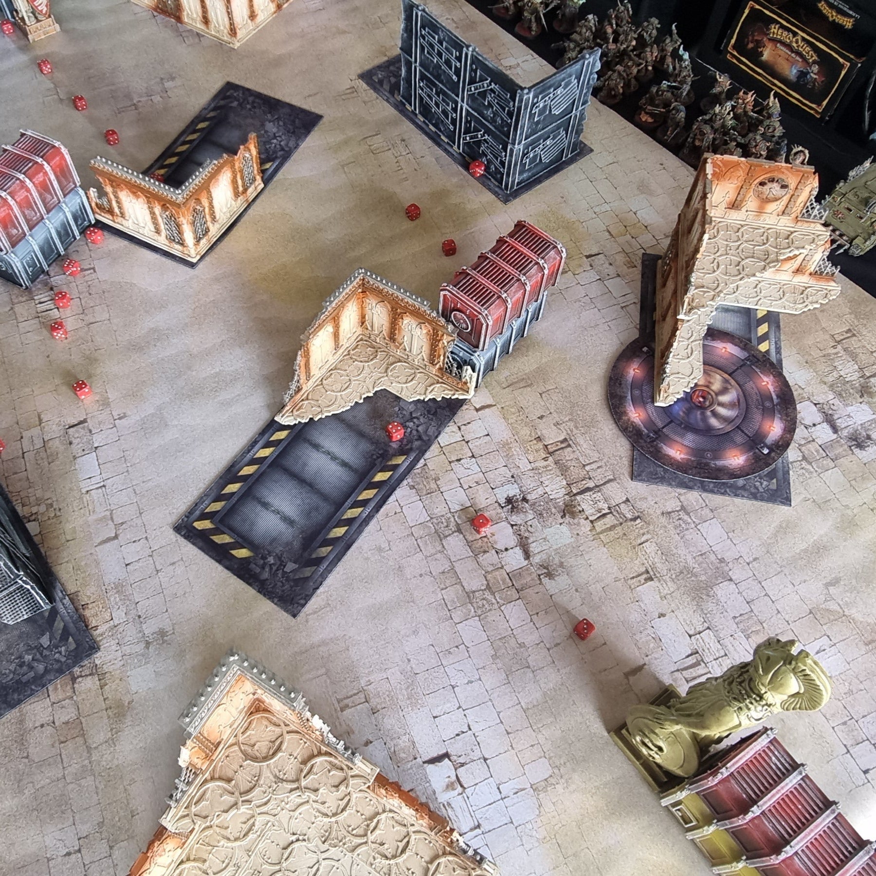 Sound of the desert - 60x44 - Game mat Wargame