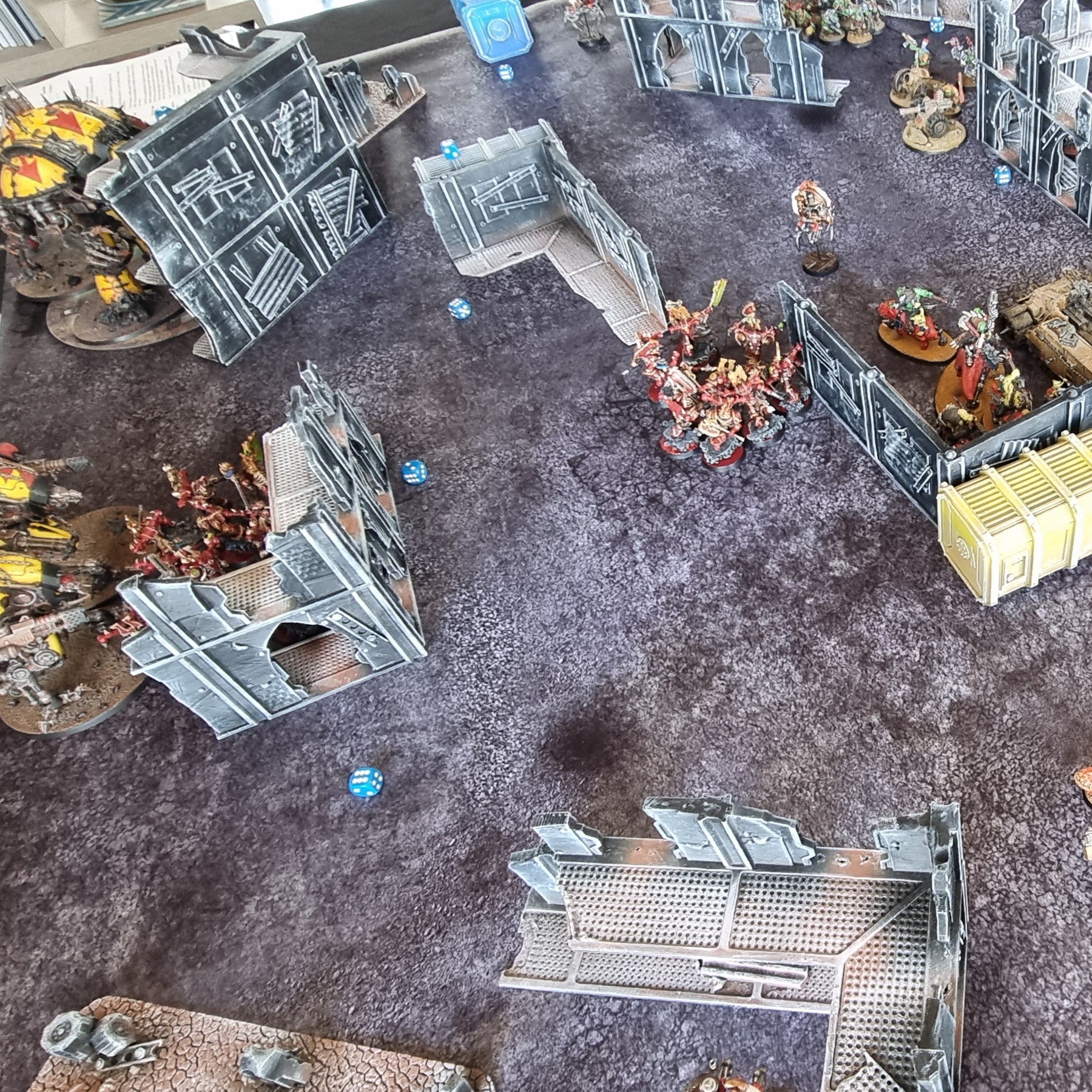 Concrete - 60X44 - Game mat Wargame