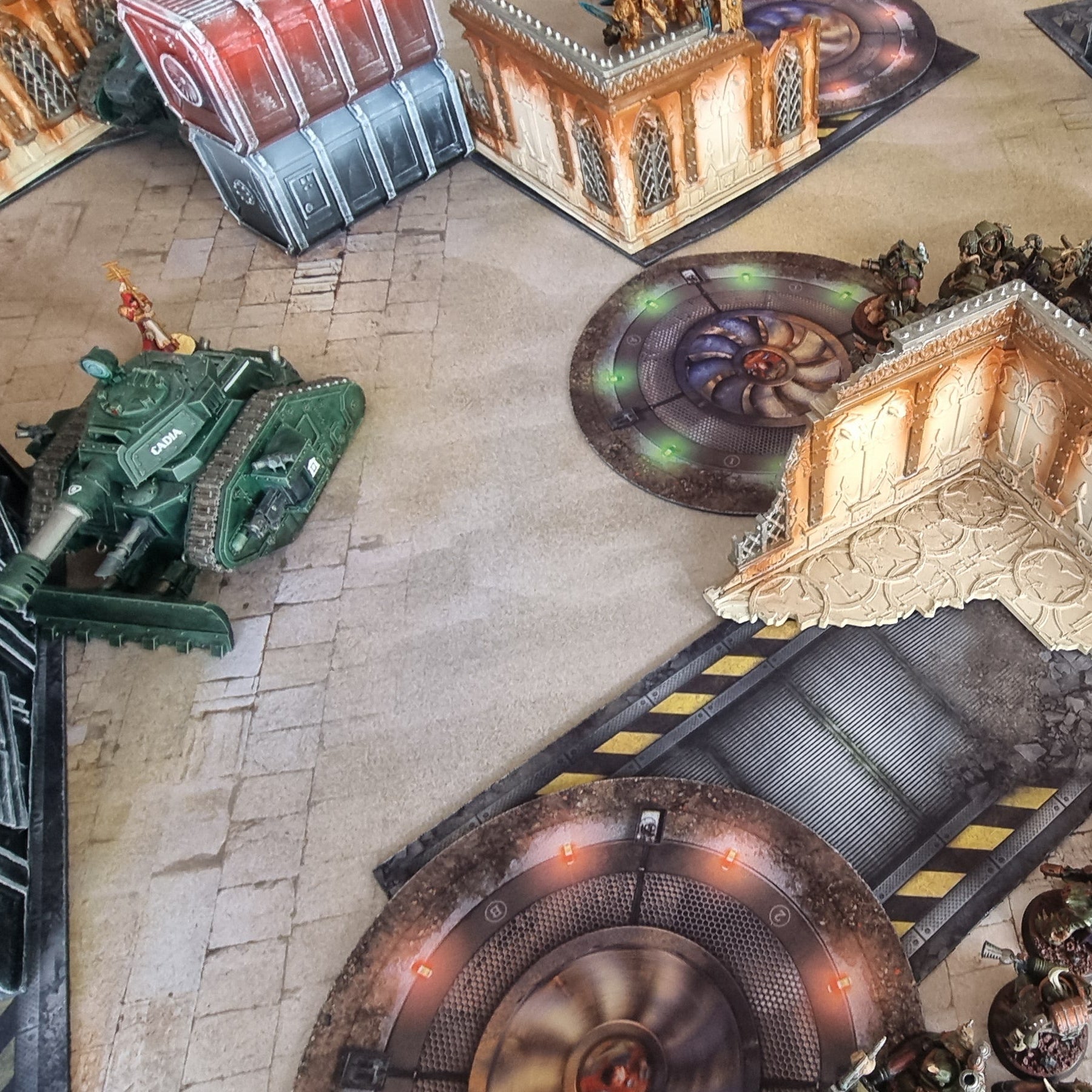 Sound of the desert - 60x44 - Game mat Wargame