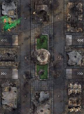 crank-wargame Battle mat Apocalypse V9  - 44x60 - Zone de bataille Wh40k V9