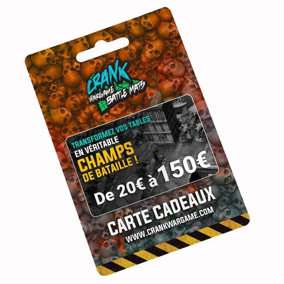 crank-wargame Gift Cards Carte cadeaux Crank Wargame