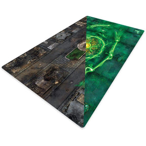 crank-wargame Battle mat Apocalypse & King Rising - 60X44 - Tapis de jeu Recto Verso