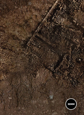 Factory / Desert - 72X48 - Game mat Recto Verso game mat battle mats play mats tapis jeu crank-wargame