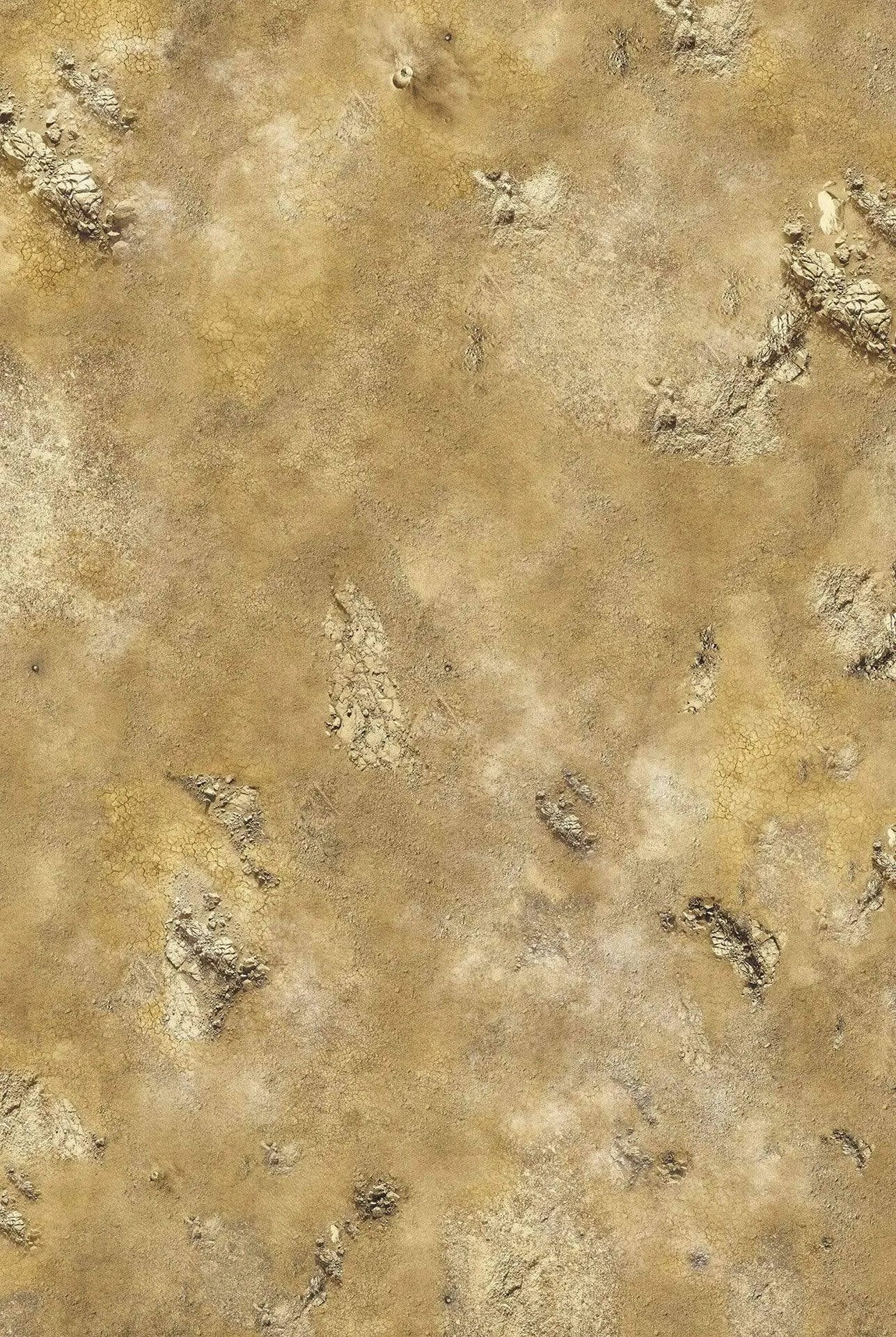 crank-wargame Battle mat Field / Desert - 72X48 - Game mat Recto Verso
