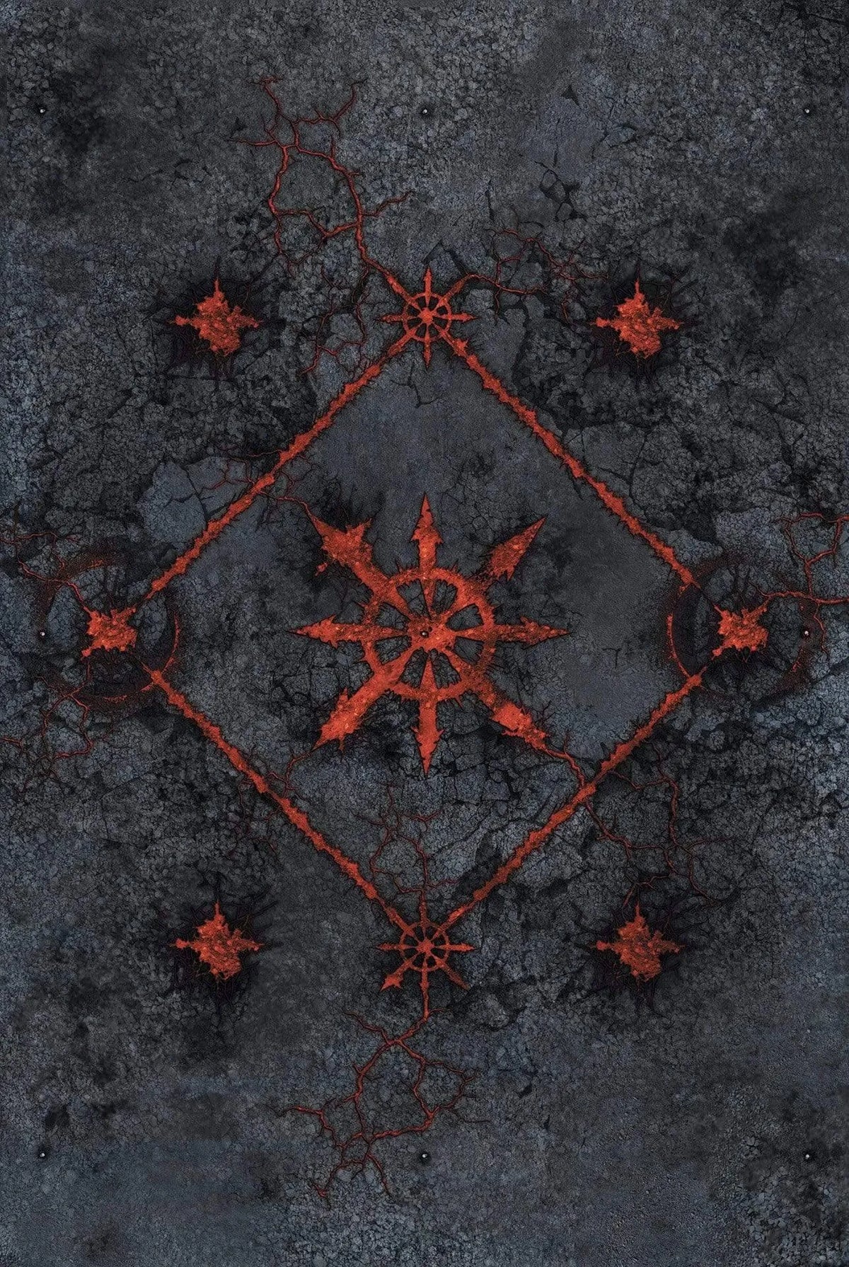 crank-wargame Battle mat Incantation - 72X48 - Game mat Wargame