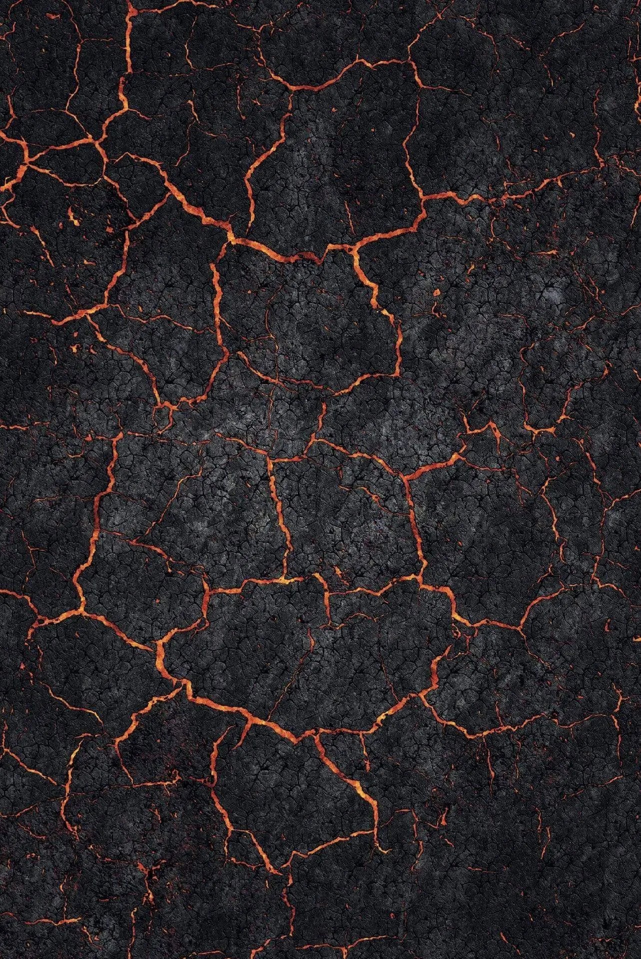 crank-wargame Battle mat Lava - 72x48 - Game mat Wargame