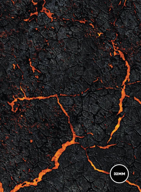 Lava / Desert - 72X48 - Game mat Recto Verso game mat battle mats play mats tapis jeu crank-wargame