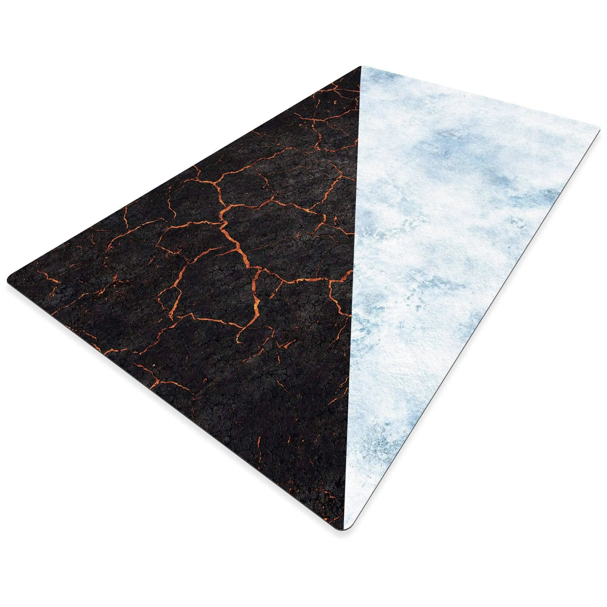 crank-wargame Battle mat Lava / Winter - 72X48 - Game mat Recto Verso