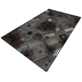 crank-wargame Battle mat Mars / Checkpoint - 72X48 - Game mat Recto Verso