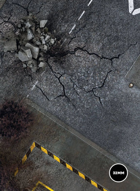 Mars / Checkpoint - 72X48 - Game mat Recto Verso game mat battle mats play mats tapis jeu crank-wargame
