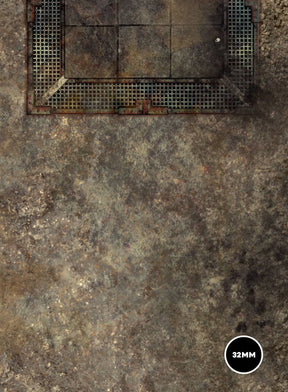 Mars / Fog Zone - 72X48 - Game mat Recto Verso game mat battle mats play mats tapis jeu crank-wargame