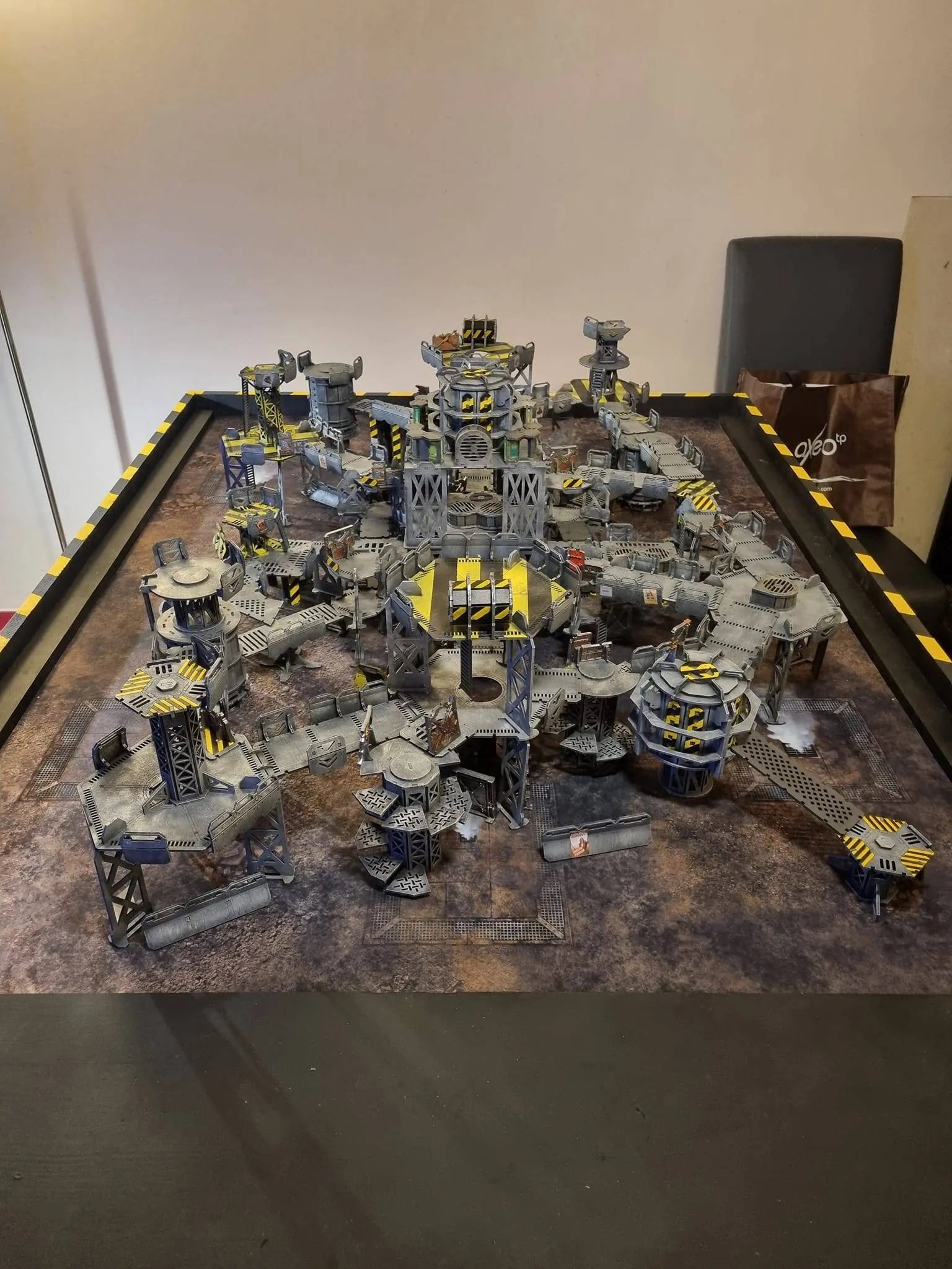 Mars / Fog Zone - 72X48 - Game mat Recto Verso game mat battle mats play mats tapis jeu crank-wargame