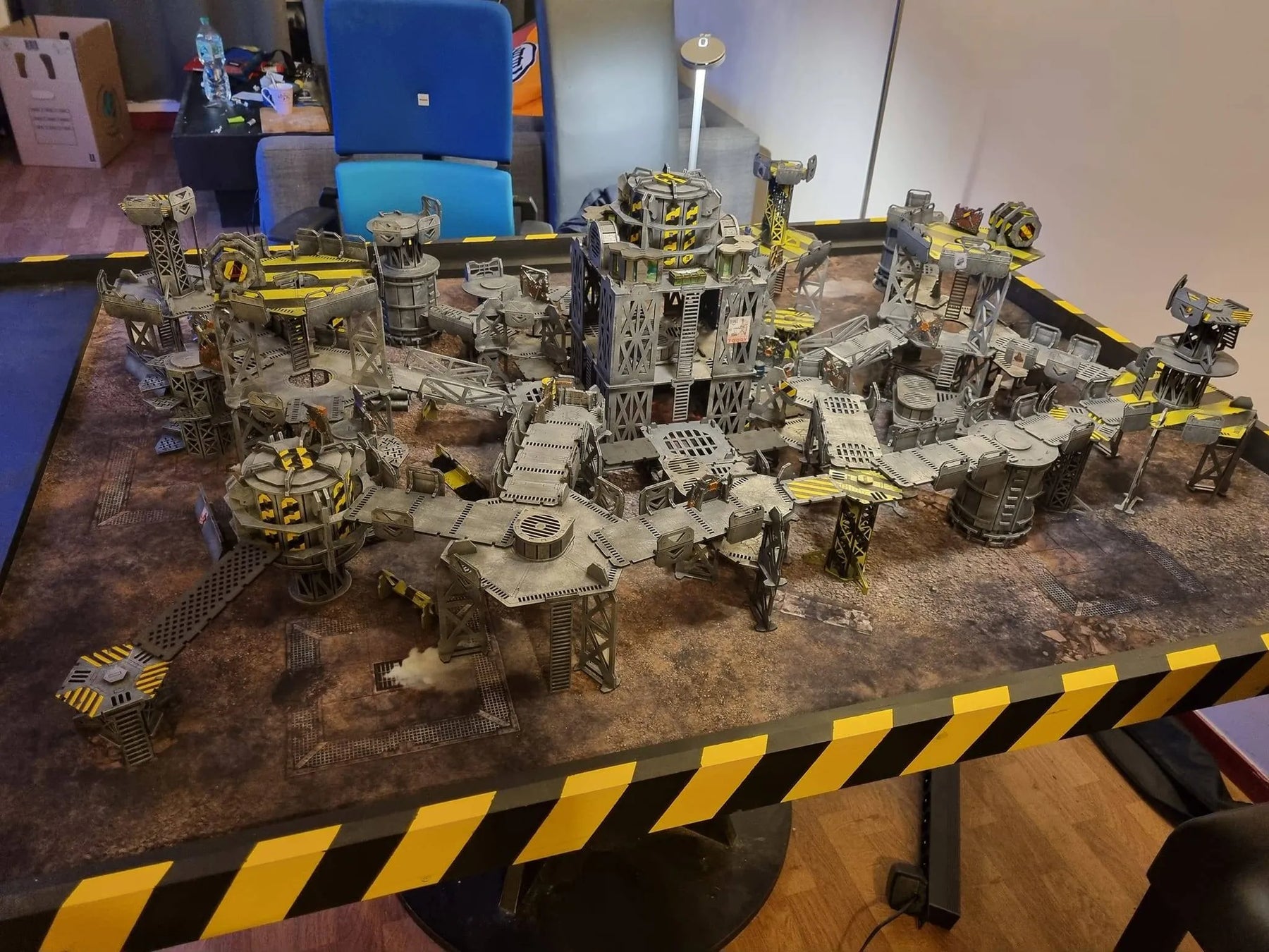 Mars / Fog Zone - 72X48 - Game mat Recto Verso game mat battle mats play mats tapis jeu crank-wargame
