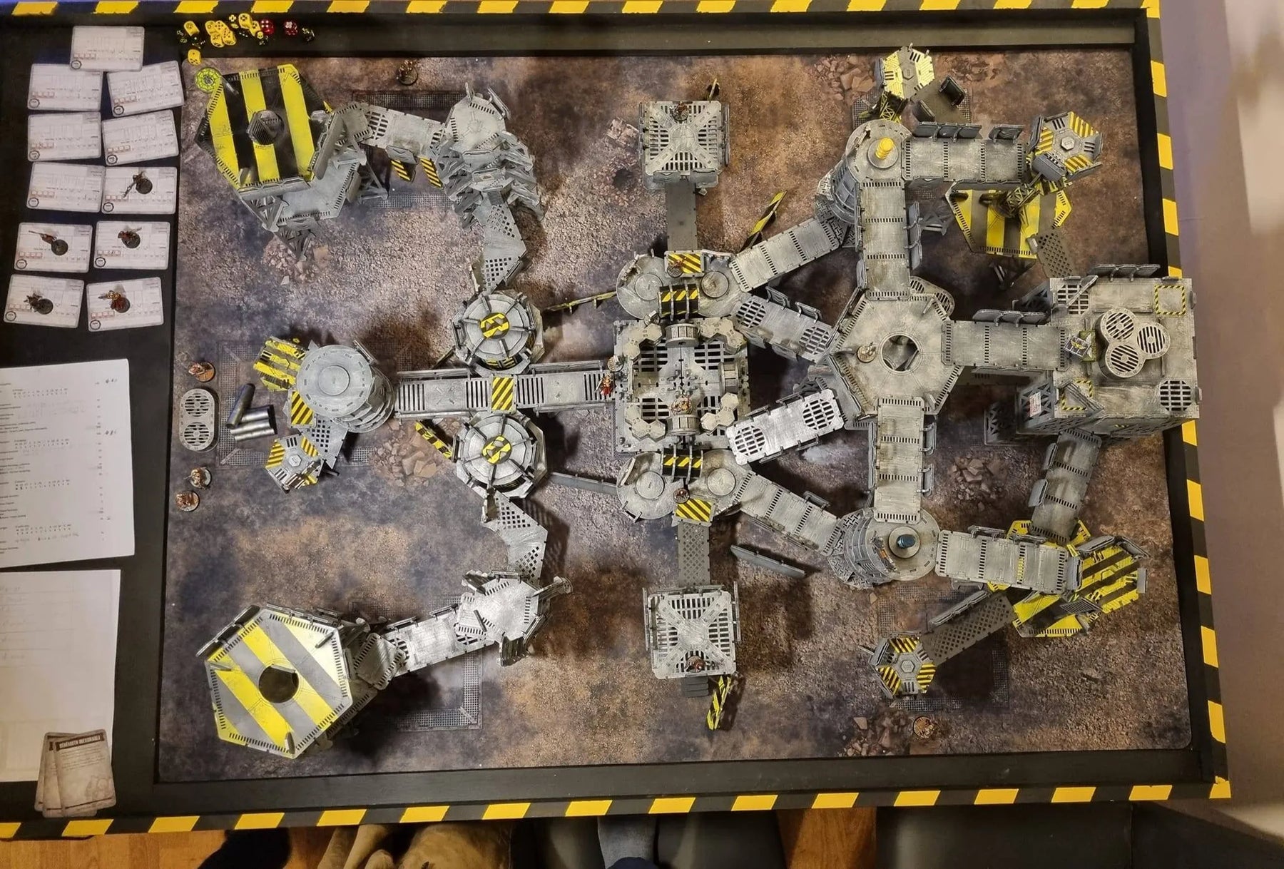 Mars / Fog Zone - 72X48 - Game mat Recto Verso game mat battle mats play mats tapis jeu crank-wargame