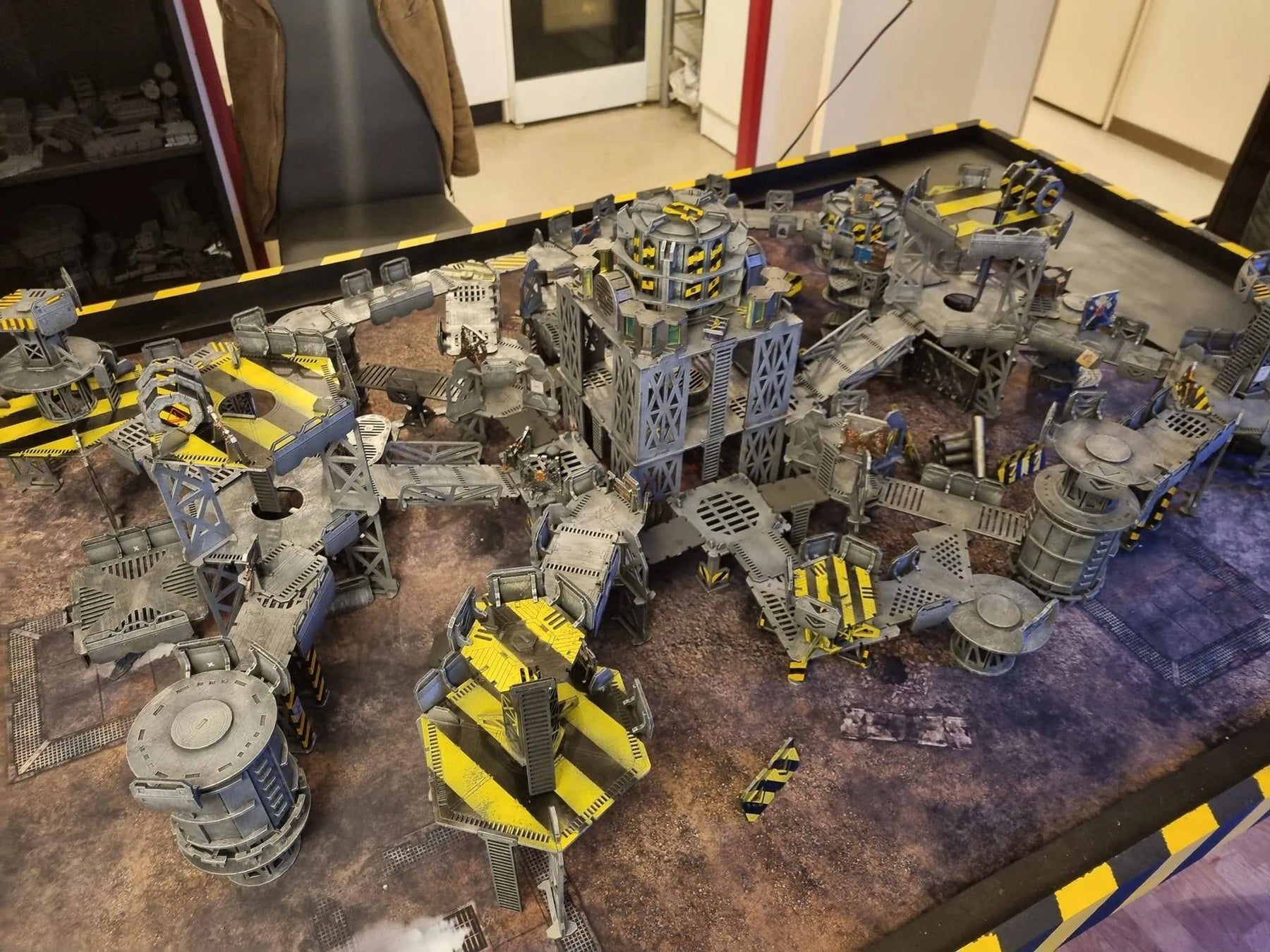 Mars / Fog Zone - 72X48 - Game mat Recto Verso game mat battle mats play mats tapis jeu crank-wargame