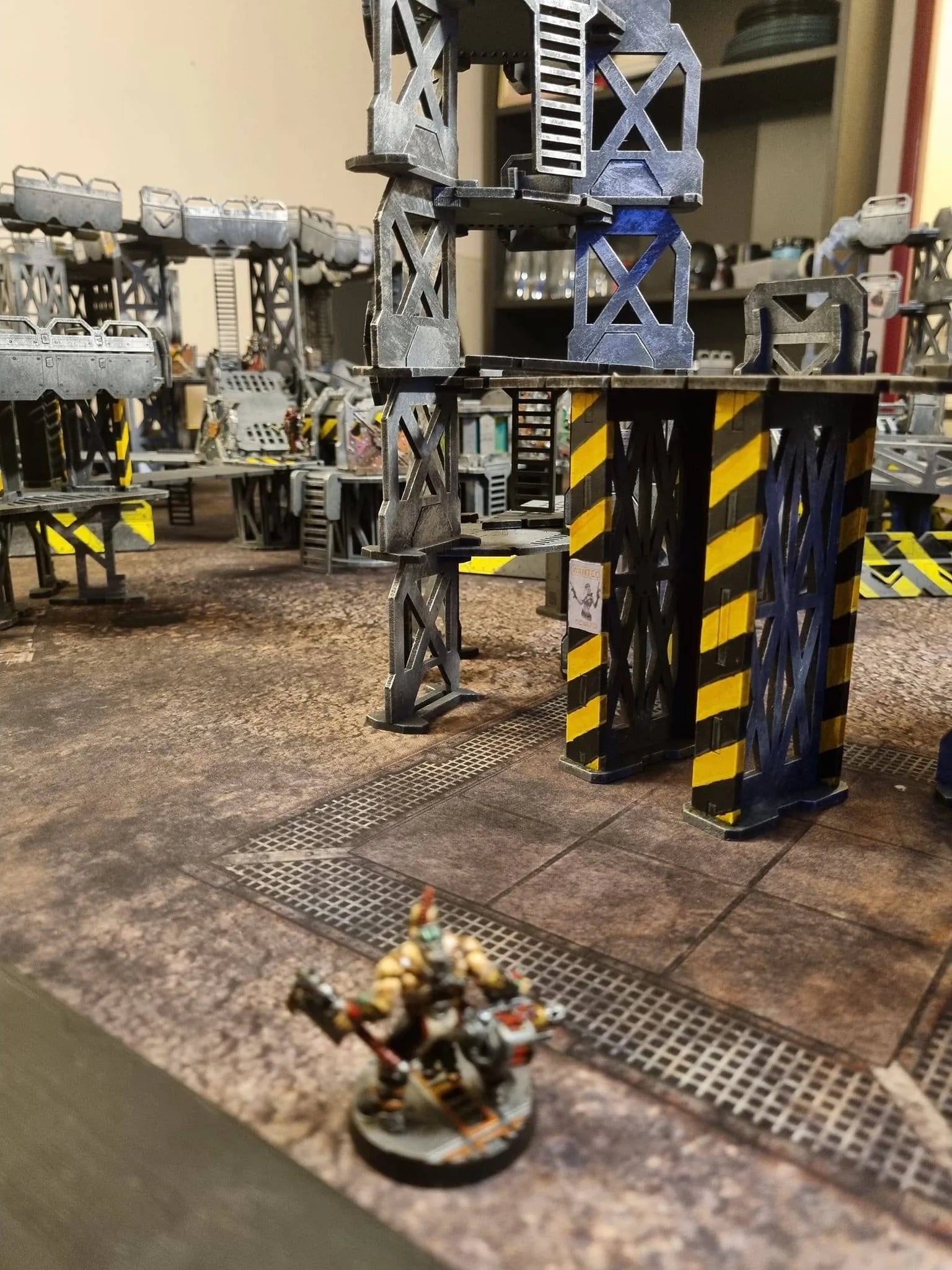 Mars / Fog Zone - 72X48 - Game mat Recto Verso game mat battle mats play mats tapis jeu crank-wargame